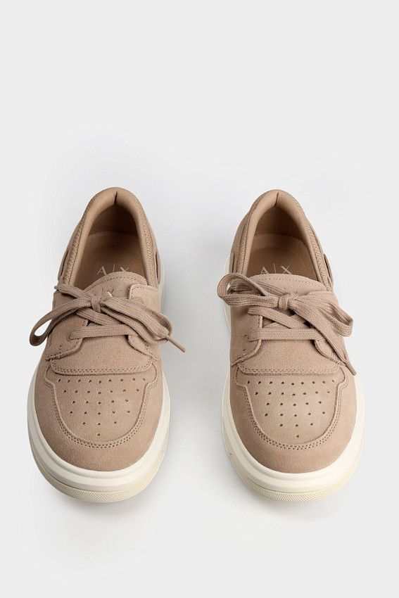 Кеды Armani Exchange Бежевый