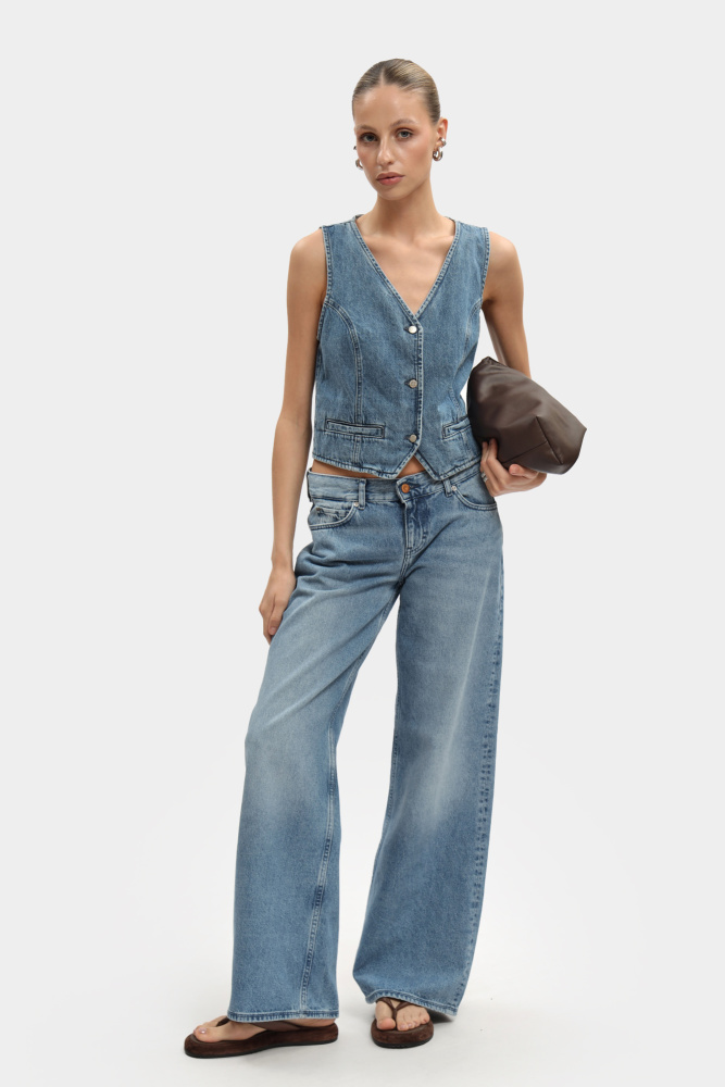 1016221-5000 жилет джинсовый mustang 