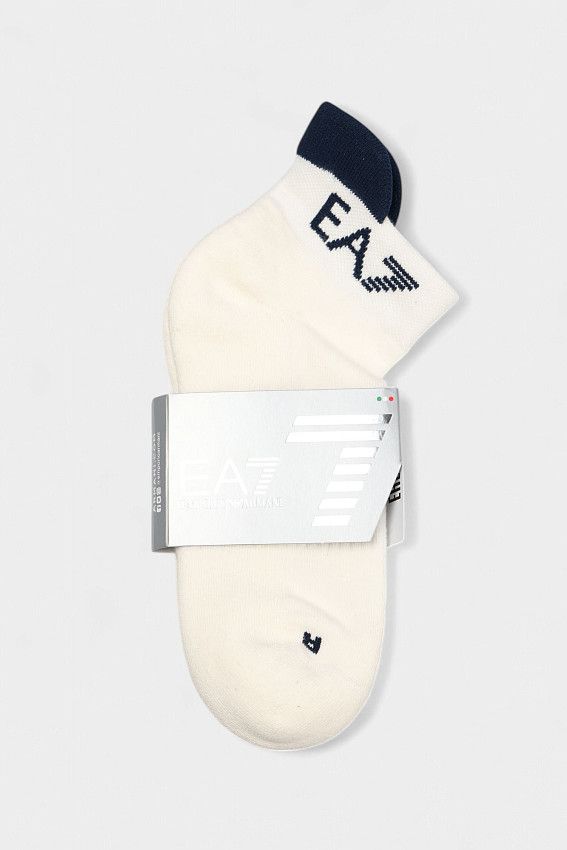 Короткие носки EA7 Белый