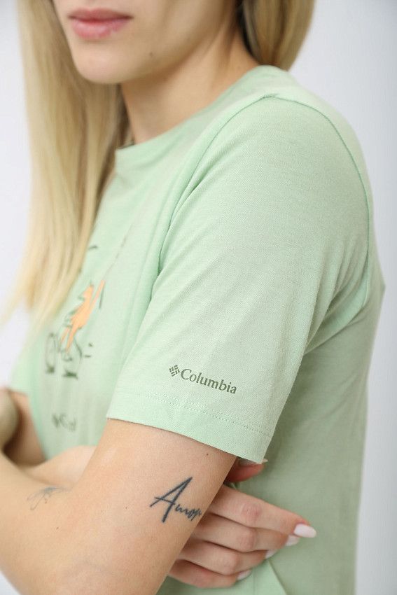 Футболка Columbia Зеленый