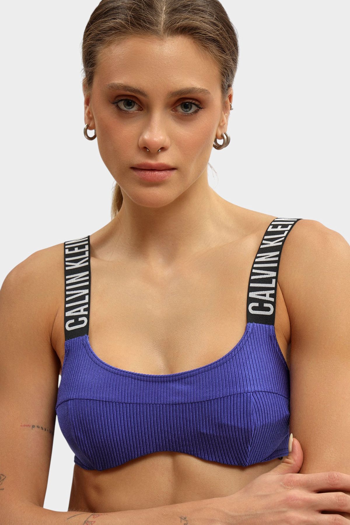 Верх от купального костюма Calvin Klein Underwear Синий