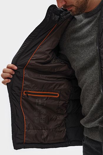 Куртка зимняя черная Geox