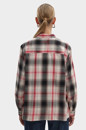 Джинсы широкие синие Pepe Jeans