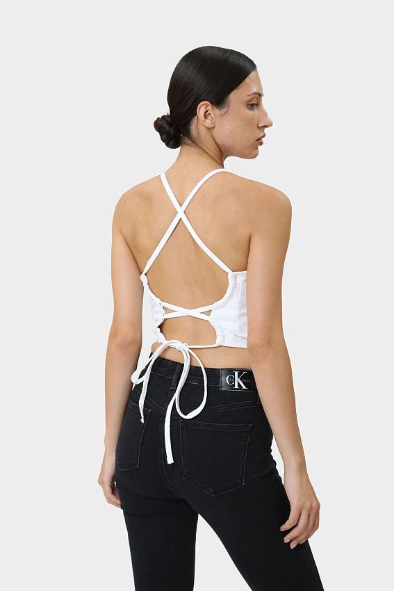 Топ Calvin Klein Jeans Белый