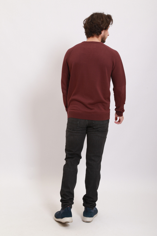 12192259 Джемпер Jack & Jones Бордовый