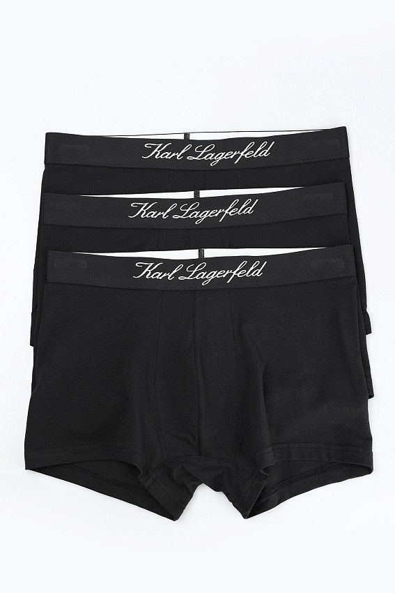Трусы 3 шт Karl Lagerfeld Черный