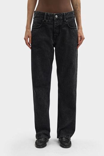 Джинсы прямые черные Pepe Jeans