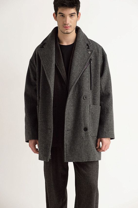 Пальто The Hills Серый