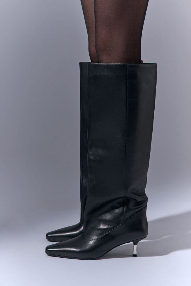 MC23329-WT Ботфорты Marc Cony Черный