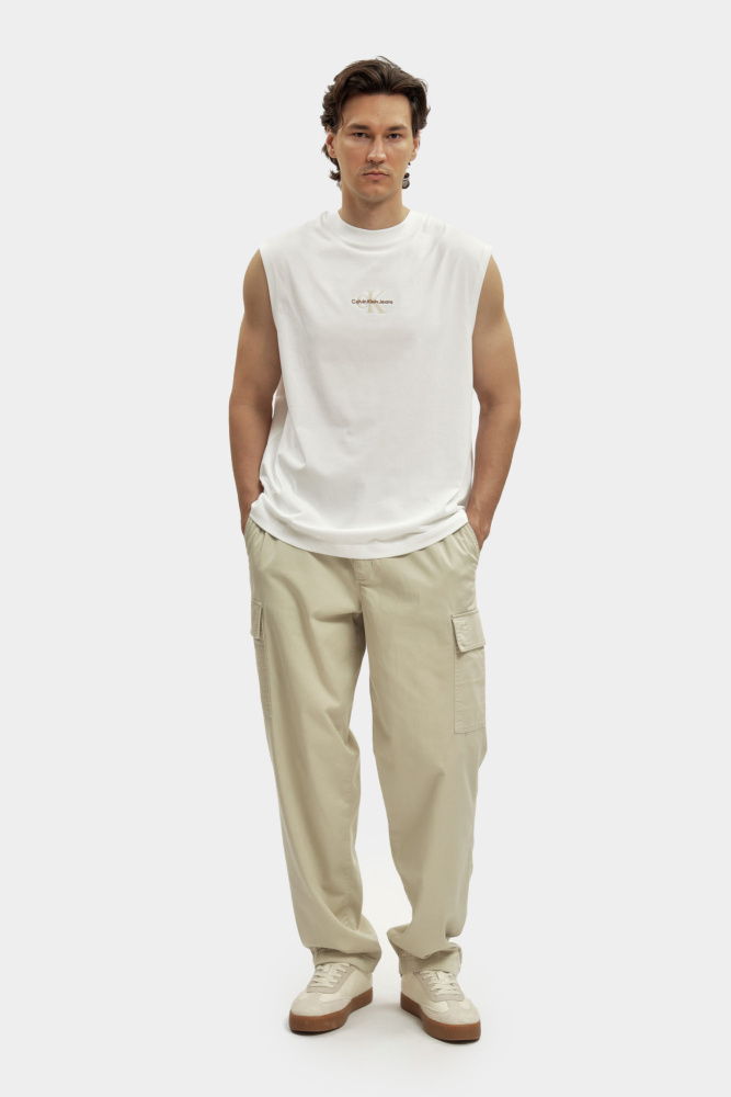 J30J327493 Майка Calvin Klein Jeans Белый