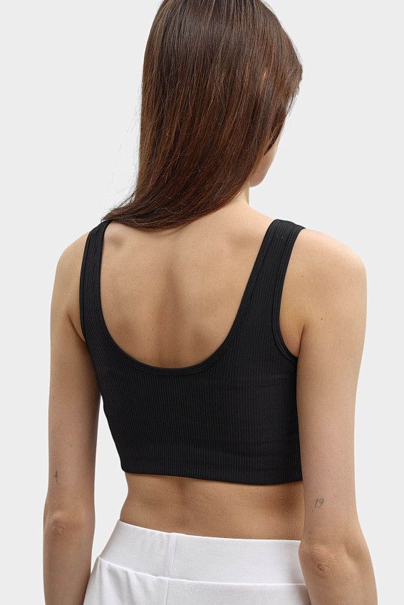 Топ спортивный EA7 Черный