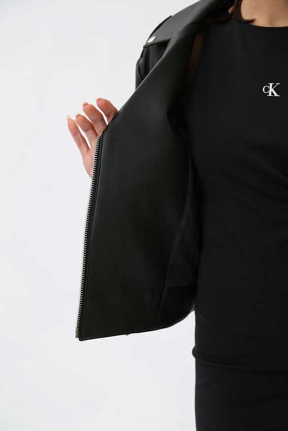 Куртка кожаная Calvin Klein Jeans