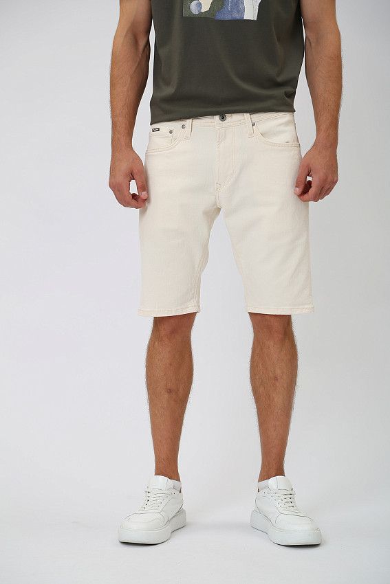 Шорты джинсовые Pepe Jeans Бежевый