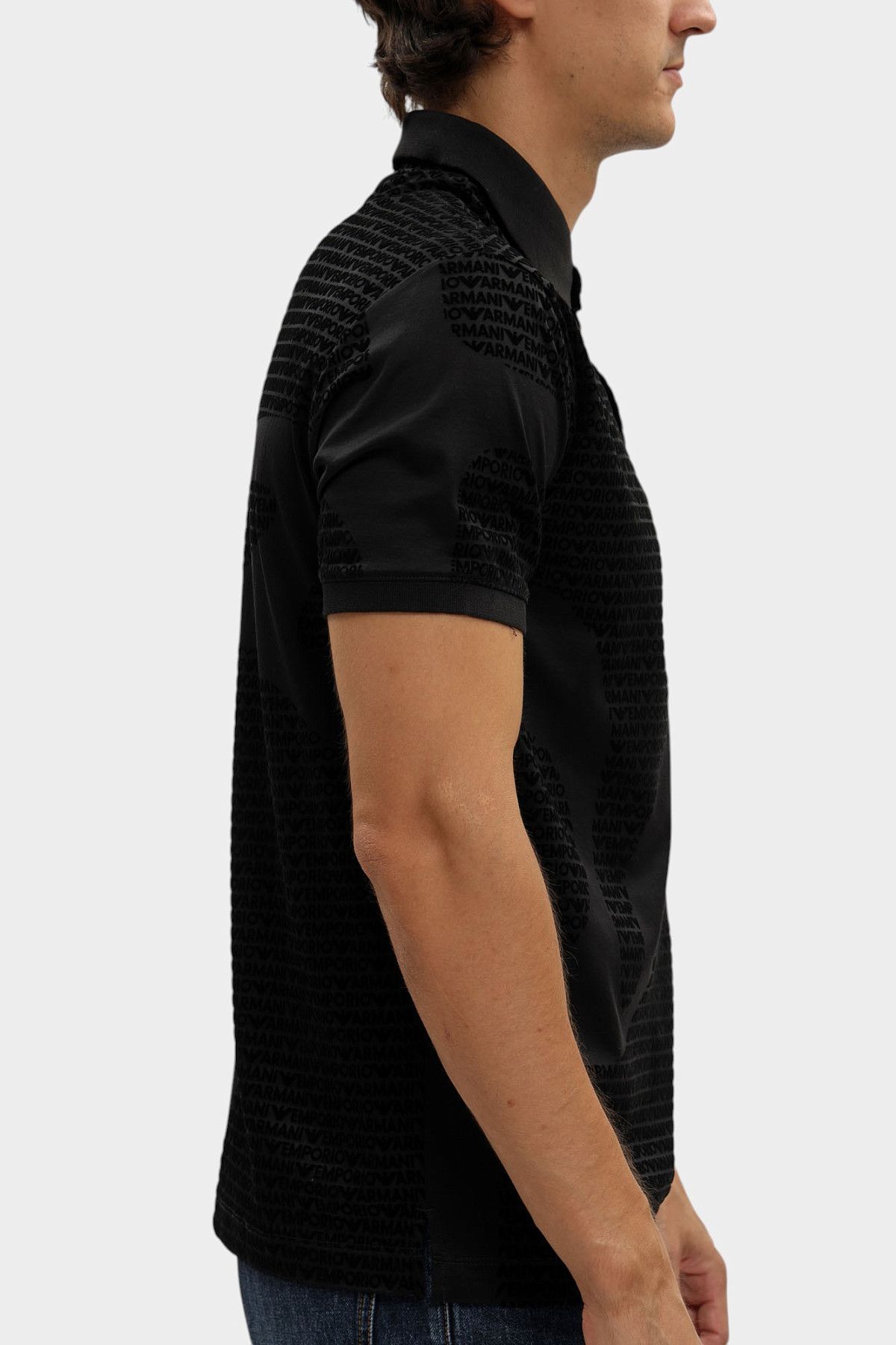 Футболка Поло Emporio Armani Черный