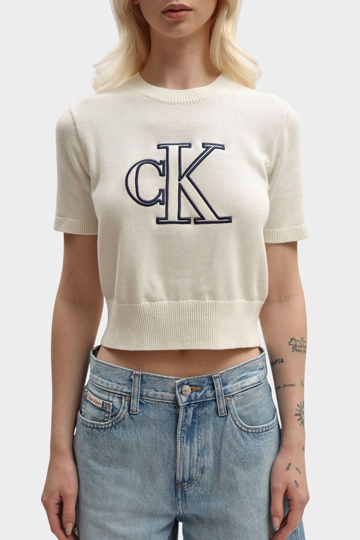 Джемпер Calvin Klein Jeans Бежевый
