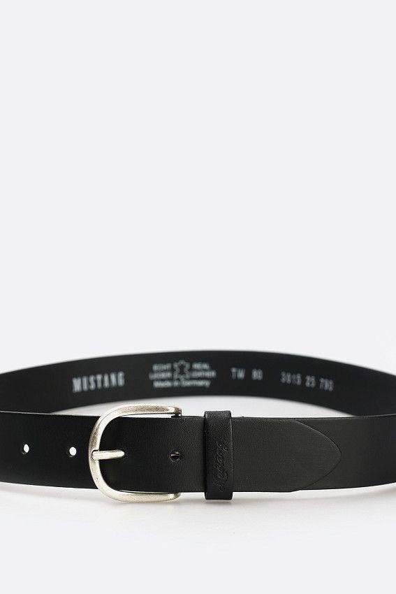 Ремень Mustang Черный