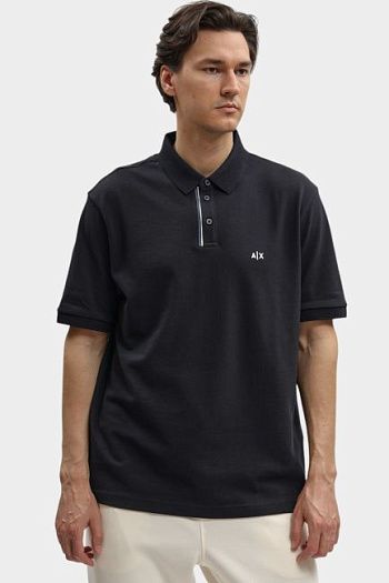 Поло из хлопка Armani Exchange