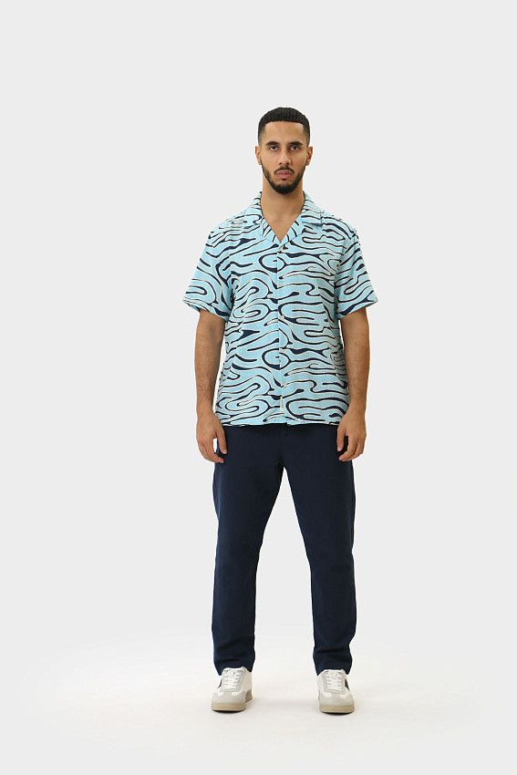 Рубашка Mustang Синий