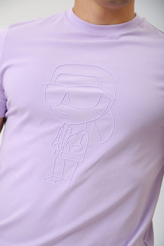 Майка Karl Lagerfeld Фиолетовый