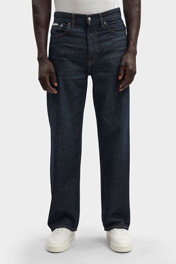 Джинсы прямые синие Calvin Klein Jeans