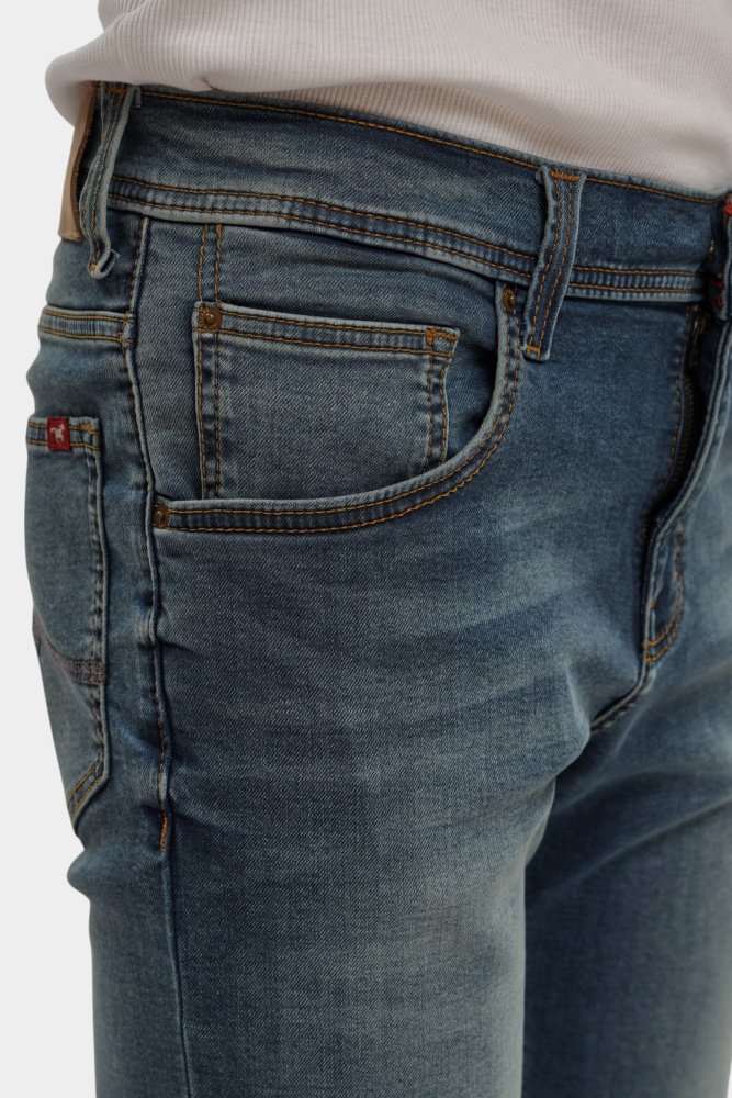 1016349-5000 Шорты джинсовые Mustang Синий