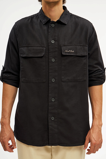 Рубашка льняная Van Mich