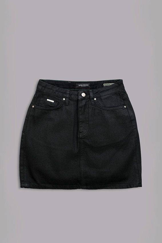 Юбка джинсовая Van Mich Черный