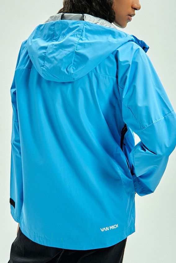 Ветровка Van Mich Спорт Голубой
