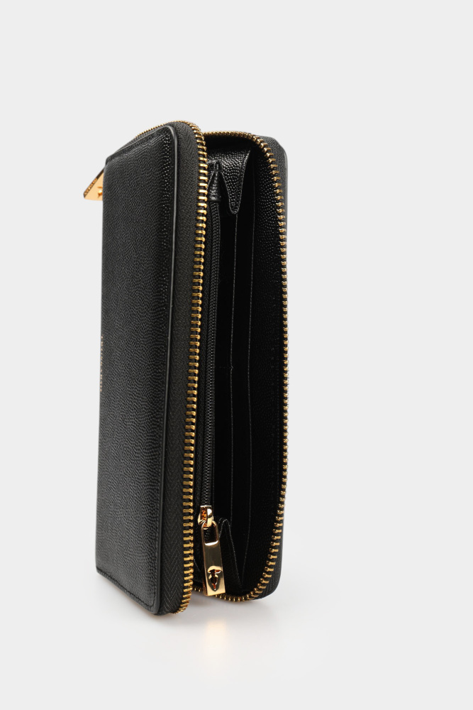 I042E000073N-WWZ01L30-19QA Кошелек Trussardi Черный