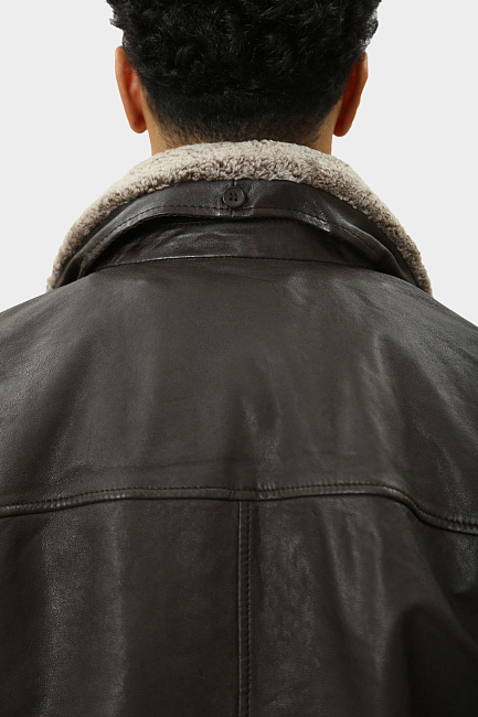 Куртка кожаная Mustang