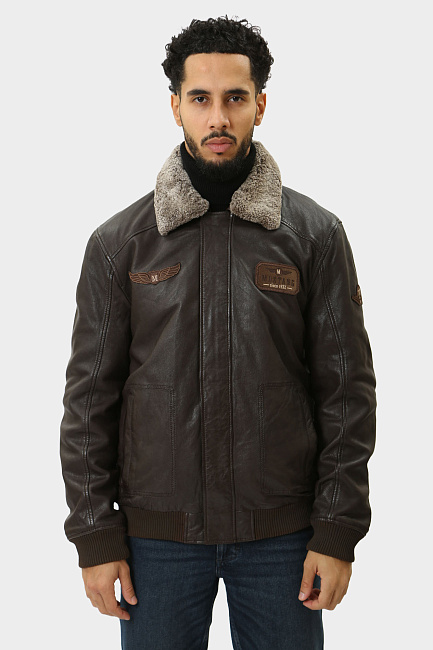 Куртка кожаная Mustang