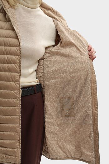 Водолазка из вискозы коричневая Pepe Jeans