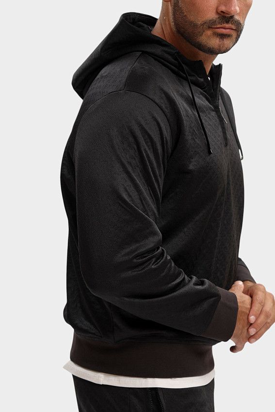 Толстовка с капюшоном Armani Exchange Черный