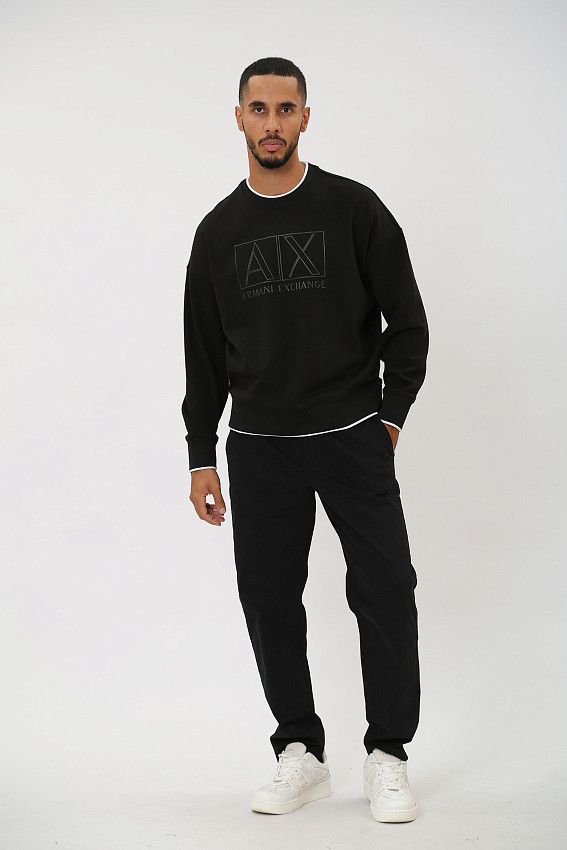 Свитшот  Armani Exchange Черный