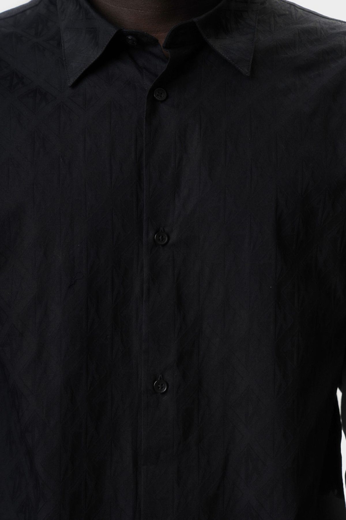 Рубашка с длинным рукавом Armani Exchange Синий