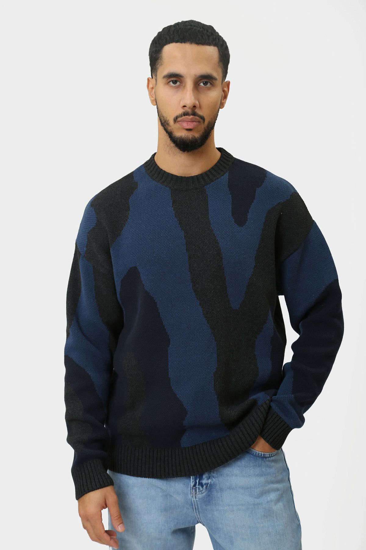 Свитер Mustang Синий