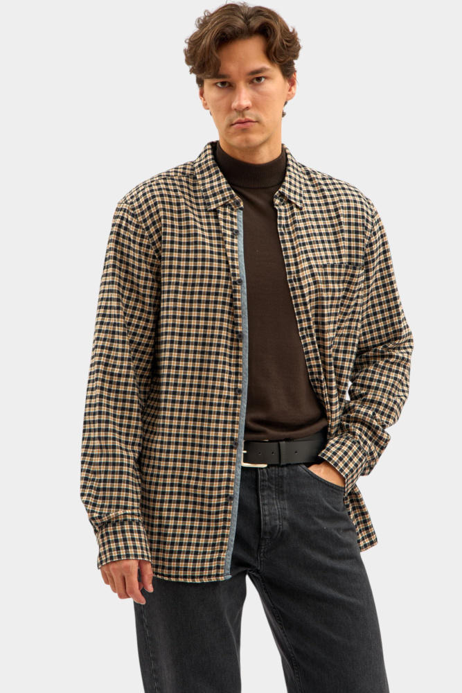 1016960 Рубашка Mustang Черный