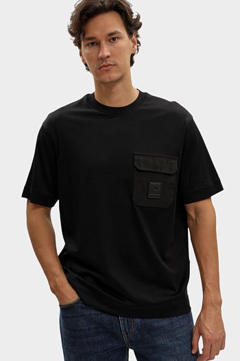 Футболка из лиоцелла Emporio Armani