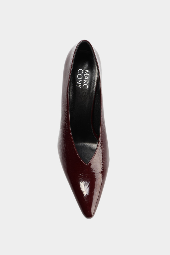 16-5220-08 Лодочки casual Marc Cony Бордовый