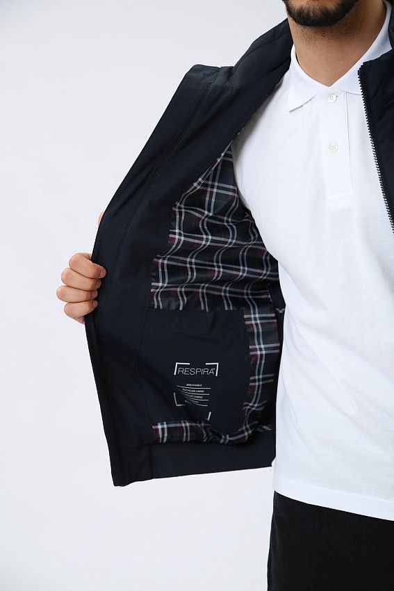 Бомбер Geox Голубой