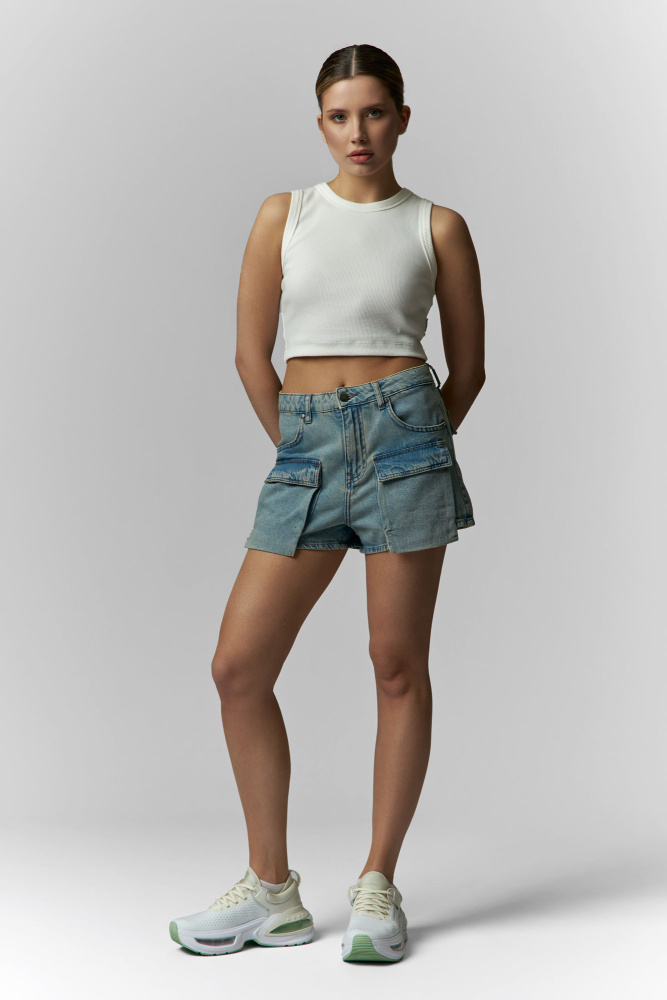 VW-OMA-33-015 шорты джинсовые van mich 