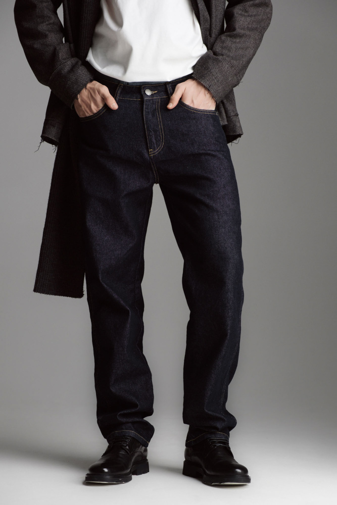 M-242-TO-56-1692 Джинсы прямые The Hills Синий