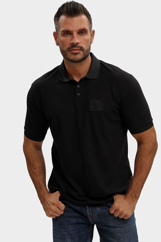 Поло Armani Exchange Черный