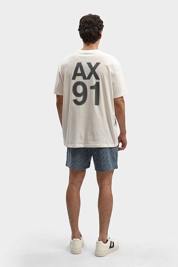 Футболка из хлопка Armani Exchange