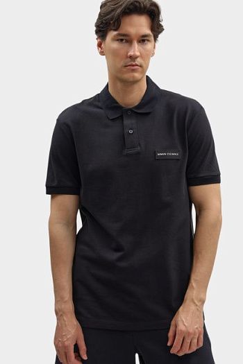 Поло хлопковое Armani Exchange