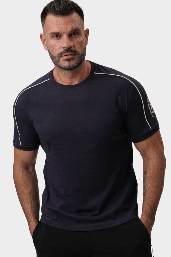 Футболка EA7 Голубой