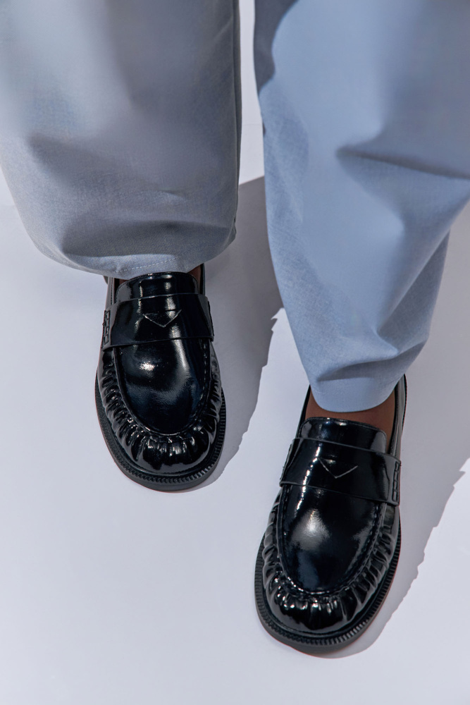 MCW055_01LK-BL Лоферы Marc Cony Черный