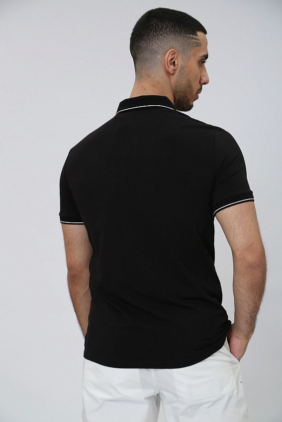 Поло Armani Exchange Черный