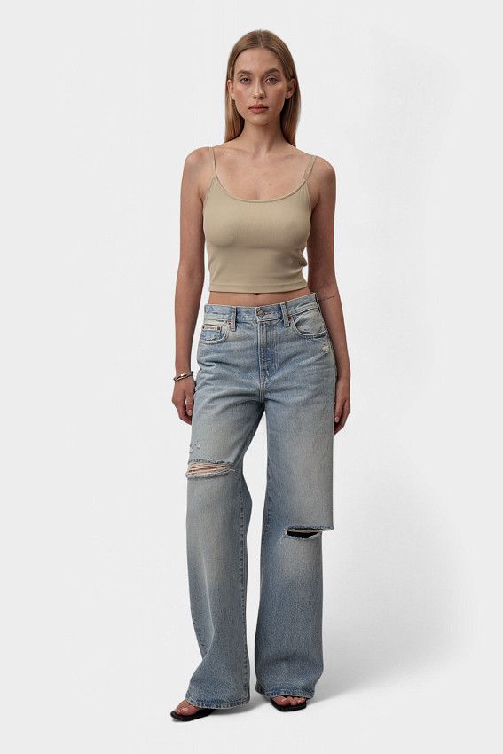 Топ Calvin Klein Jeans Бежевый