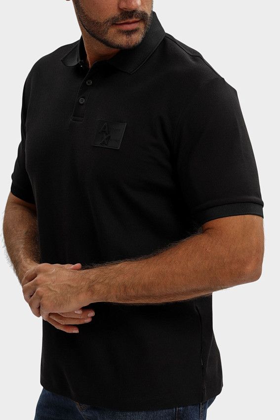 Поло Armani Exchange Черный